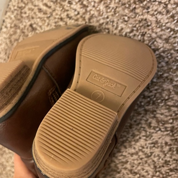 Cat & Jack Western Boots Size 7T - Picture 3 of 5